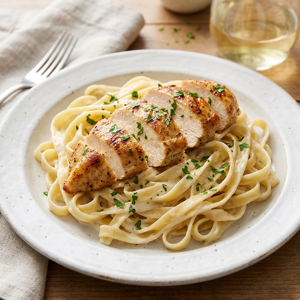 Creamy Alfredo Pasta